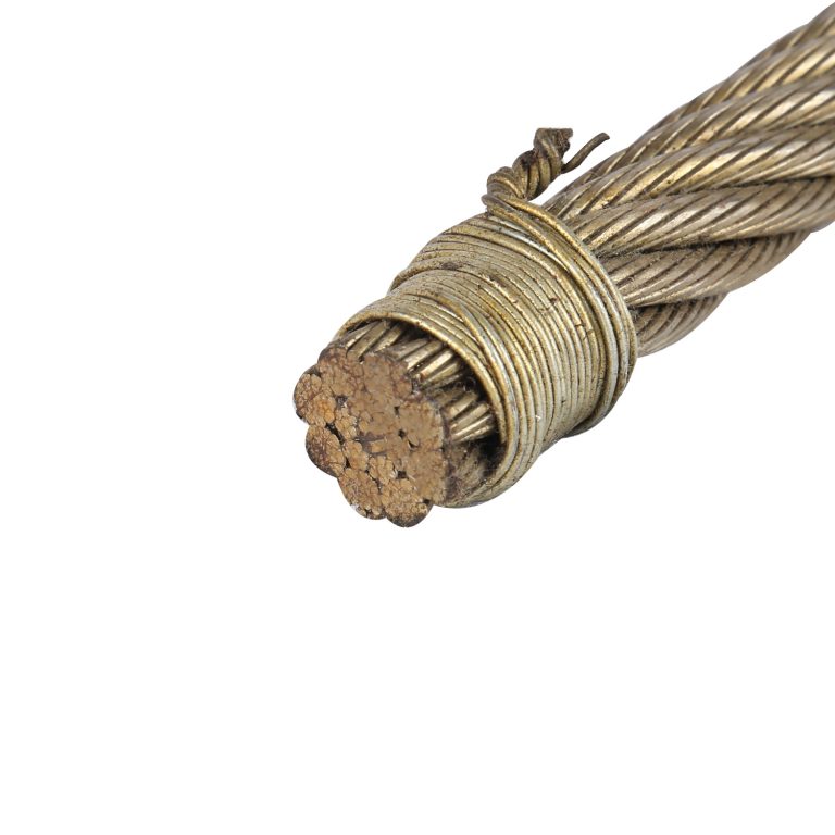 fio de aço de comprimento 4,7 m, fio de aço revestido de zinco, fio de aço vs inoxidável