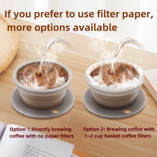 pour over coffee while camping Best Factory,pour over coffee maker with reusable filter Chinese Exporter