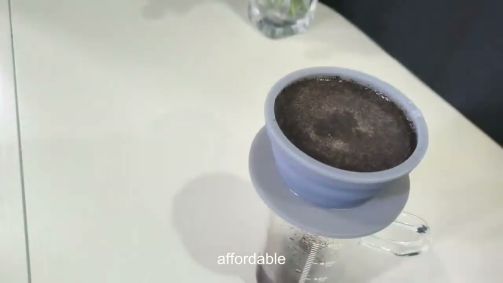 Funil de gotejamento de café Fábrica chinesa, dose única para cafeteira, sem necessidade de filtro Fábrica da China, são despejadas sobre cafeteiras, boa personalização mediante solicitação