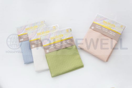 Printed PEVA with Flannel Back Tablecloths, Water Repellent, Heavy Duty