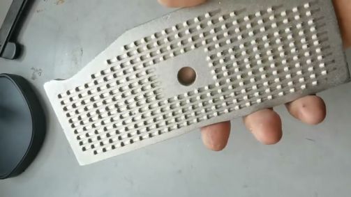 Plaquettes de frein Anhui phosphatées, plaques arrière en acier