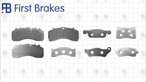 Supper Quality Race Car Brake Pads Steel Plates