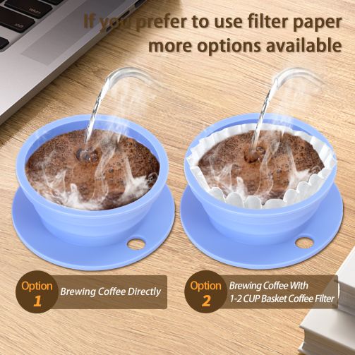 OEM de Europa de una sola taza de cafetera para verter, exportador chino de filtro reutilizable para verter, pedido personalizado de gotero de café de Nueva Zelanda, exportador chino de cafetera de viaje del Reino Unido