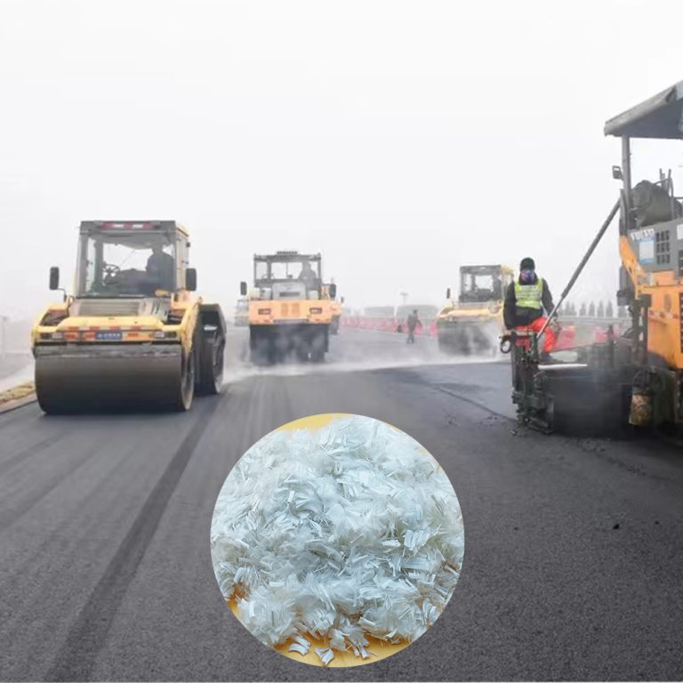 Concrete Fibers for Roadway road use Man-made fibers